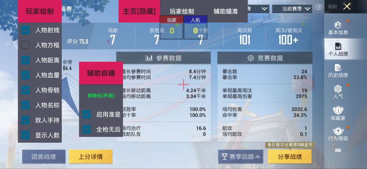 和平【涂山红红】辅助轻便直装工具,重现丝滑畅快体验